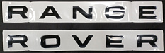 Надпись на капот багажник Range Rover