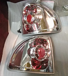ЗАДНИЕ ФОНАРИ PROSPORT OPEL ASTRA F '95-02 2/4D, ХРОМ (RS-01717)