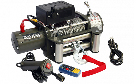 Лебедка электрическая 12V Electric Winch 9500lbs / 4310 кг
