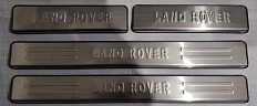 Накладки на пороги салона Land Rover Discovery 3/4